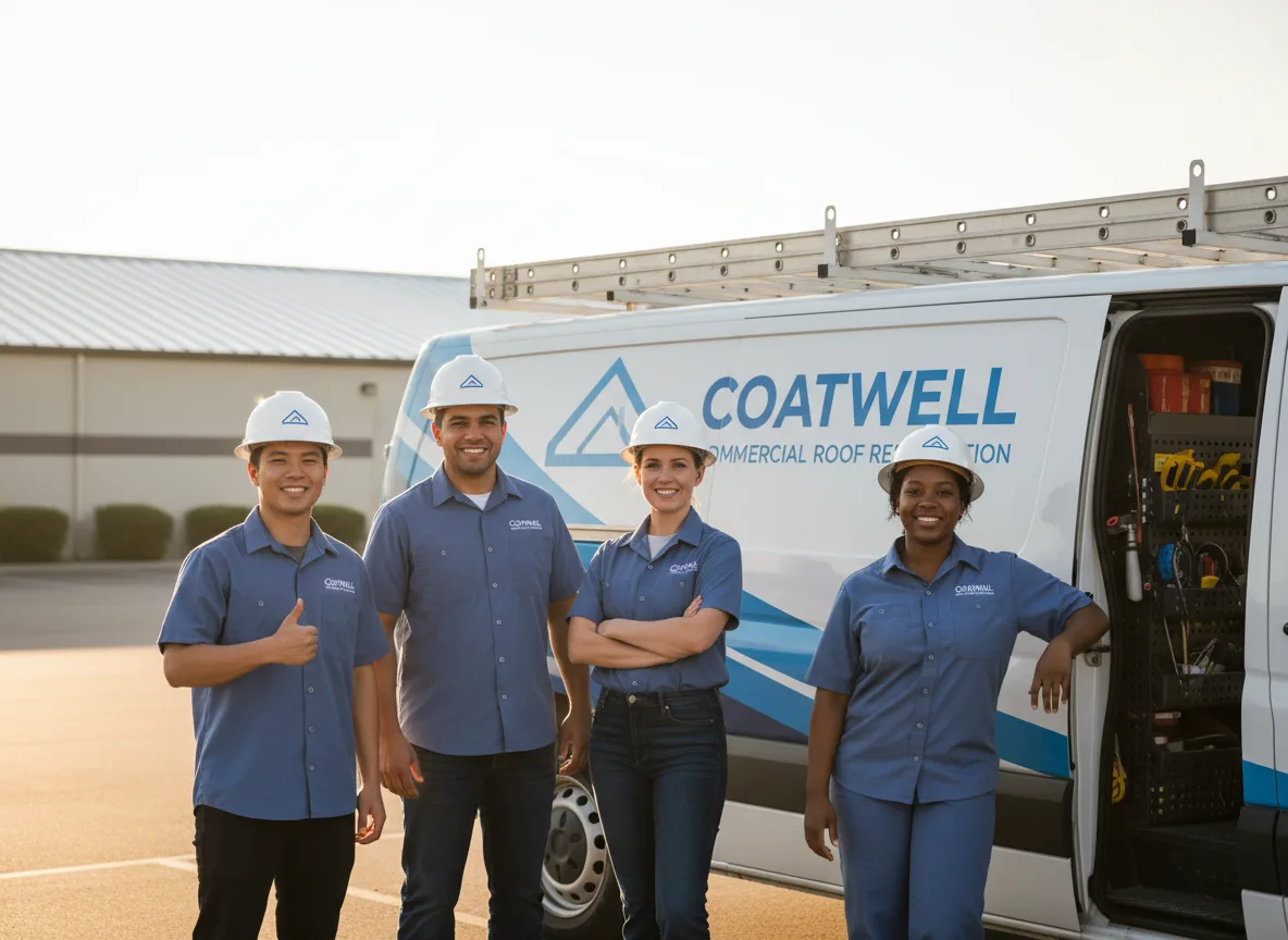 Commercial roof coating company in Jewett, IL